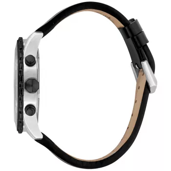 JUST CAVALLI MAN hodinky JC1G214L0035 (45mm) - čierny ciferník, čierny kožený remienok