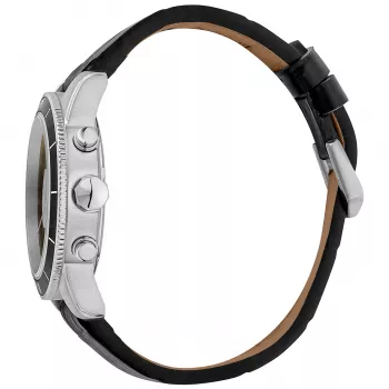 JUST CAVALLI MAN hodinky JC1G215L0015 42 mm čierny ciferník kožený remienok