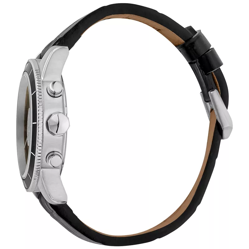 JUST CAVALLI MAN hodinky JC1G215L0015 42 mm čierny ciferník kožený remienok
