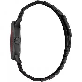 JUST CAVALLI MAN hodinky JC1G216M0065 42 mm čierny ciferník kožený remienok quartz