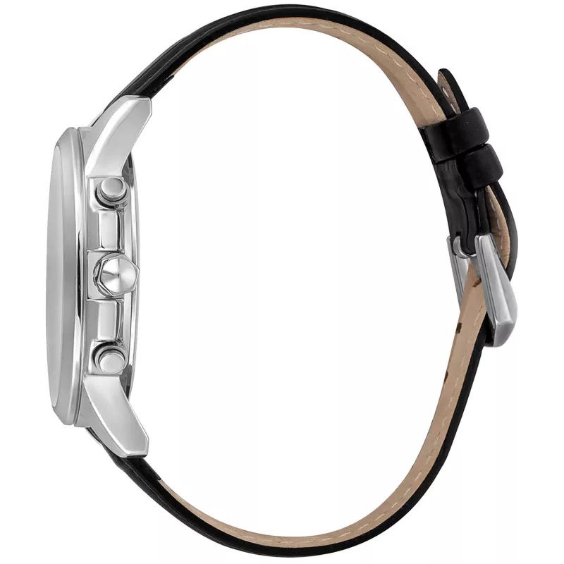 JUST CAVALLI pánske quartz hodinky JC1G175L0215 42mm modrý ciferník kožený remienok