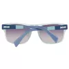 JUST CAVALLI unisex slnečné okuliare JC743S-5787B modrý rám sivé gradientové sklá 57 mm