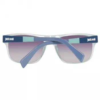 JUST CAVALLI unisex slnečné okuliare JC743S-5787B modrý rám sivé gradientové sklá 57 mm