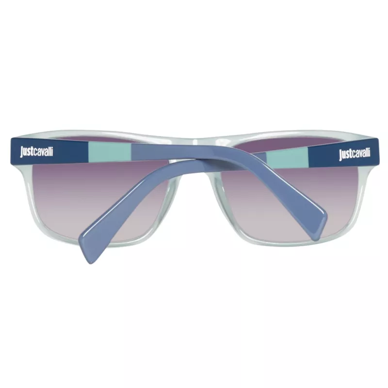 JUST CAVALLI unisex slnečné okuliare JC743S-5787B modrý rám sivé gradientové sklá 57 mm