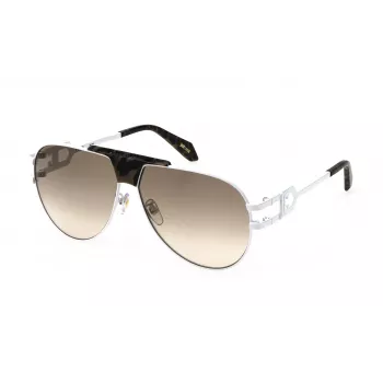 JUST CAVALLI unisex slnečné okuliare SJC095-620280 havana/hnedý gradient 62mm