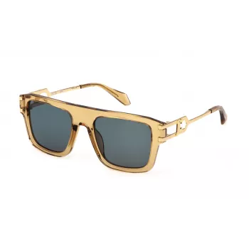 JUST CAVALLI unisex slnečné okuliare SJC096-530913 Havana acetát sivý gradient 53 mm