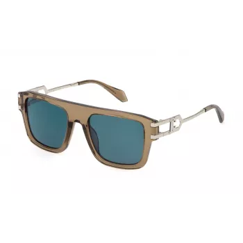JUST CAVALLI unisex slnečné okuliare SJC096-5309X8 Havana acetát sivý gradient 53mm