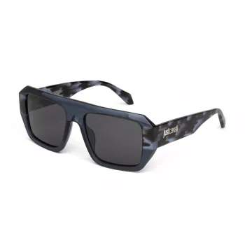 JUST CAVALLI unisex slnečné okuliare SJC101V550W47 - acetátový rám, UV400 ochrana, 55/18/145 mm