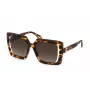 JUST CAVALLI dámske slnečné okuliare SJC027-530829 motýlie/oversized gradient sivé šošovky 53mm