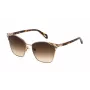 JUST CAVALLI dámske slnečné okuliare SJC093-5802AM Havana motýlie acetát