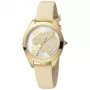 JUST CAVALLI dámske hodinky JC1L210L0015 32mm strieborný ciferník hnedý kožený náramok