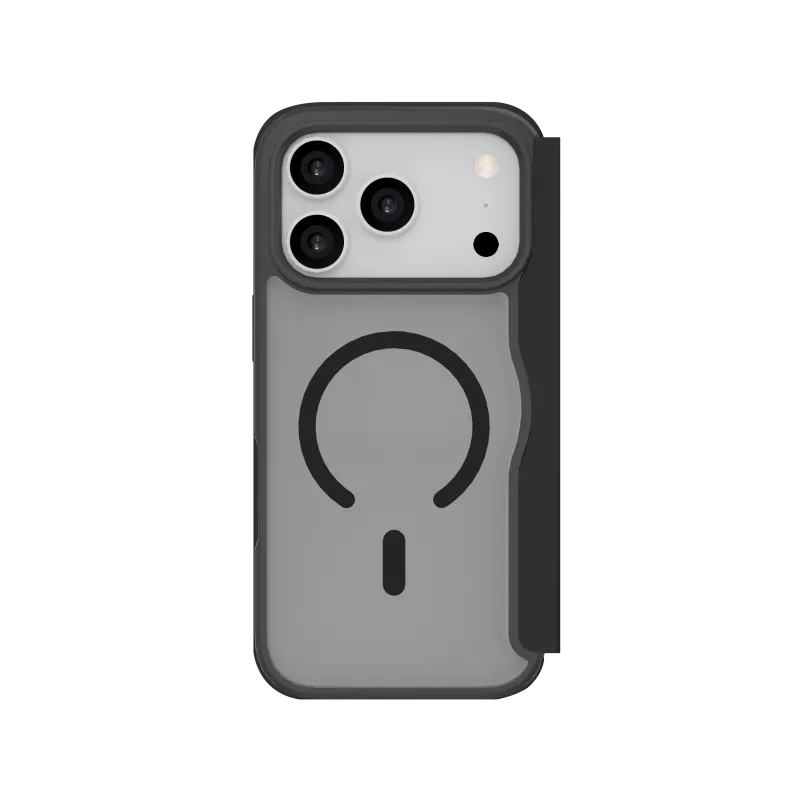 JUST MUST CHAMPION II FLIP CASE MAGSAFE pre iPhone 17 Pro, čierne