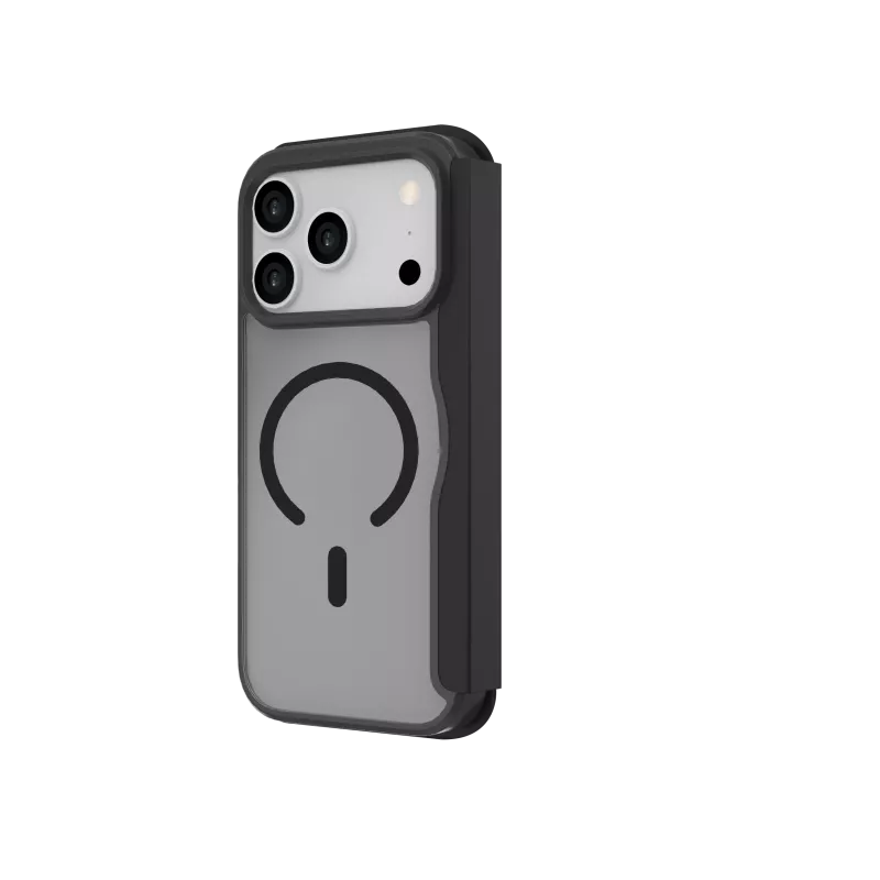 JUST MUST CHAMPION II FLIP CASE MAGSAFE pre iPhone 17 Pro, čierne