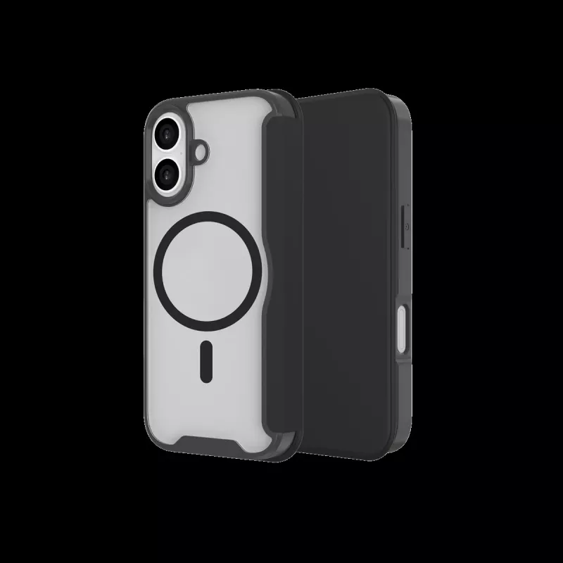 JUST MUST CHAMPION II MAGSAFE FLIP CASE pre iPhone 17, čierne