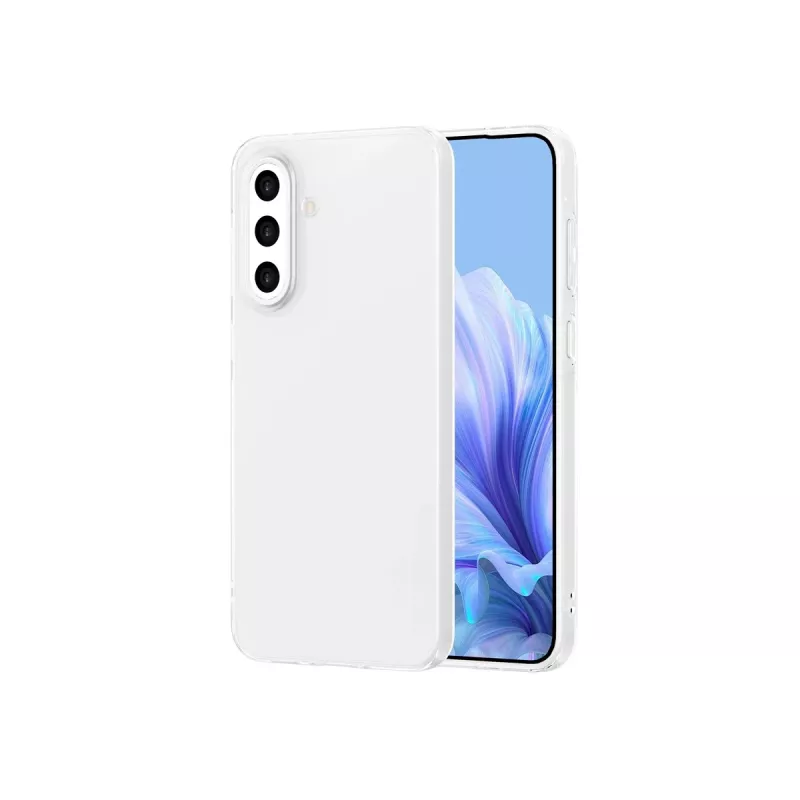 JUST MUST JM antibakteriálne TPU puzdro pre Samsung Galaxy A36, číre priehľadné