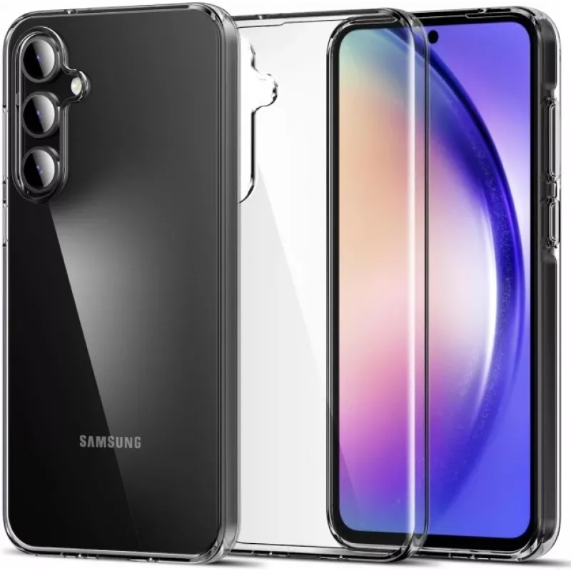 JUST MUST JM antibakteriálne TPU puzdro pre Samsung Galaxy A55 5G - transparentné