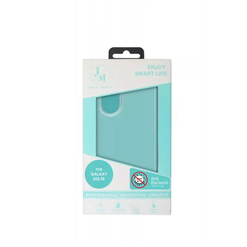 JUST MUST JM ANTI-BACTERIA TPU pre Galaxy S25 FE Clear