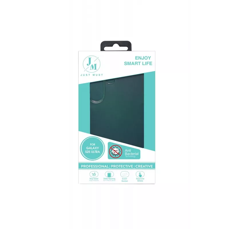 JUST MUST JM ANTI-BACTERIA TPU pre Galaxy S25 Ultra Clear