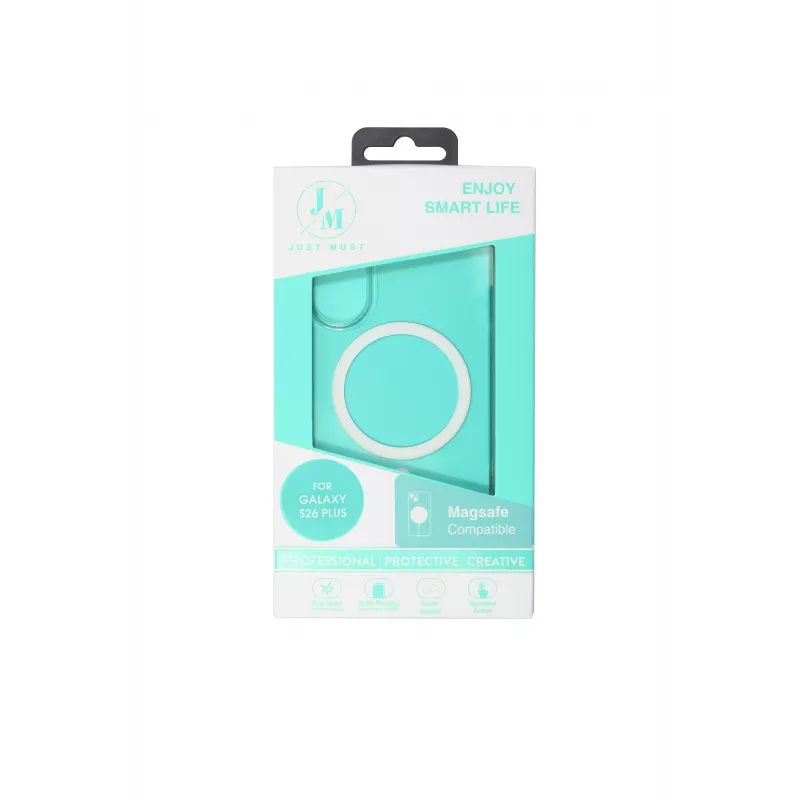 JUST MUST JM Crystal s MagSafe pre Galaxy S26 Plus Clear