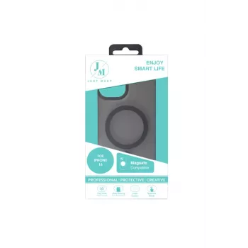 JUST MUST JM MAGSAFE SILK FROST I pre iPhone 16 čierna