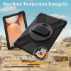 JUST MUST JM Rugged Case Grip pre Samsung Galaxy Tab A11+ s popruhom na nosenie čierna
