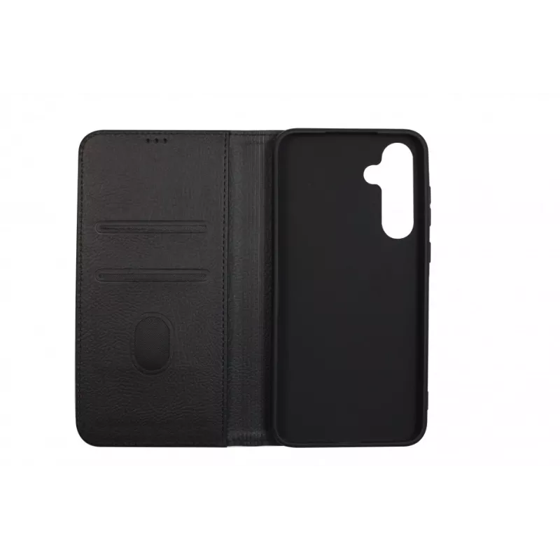 JUST MUST JM Stand Flip Case pre Samsung Galaxy A35 5G, čierne