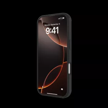 JUST MUST REGULAR DEFENSE SILICONE s MAGSAFE pre iPhone 17 čierna