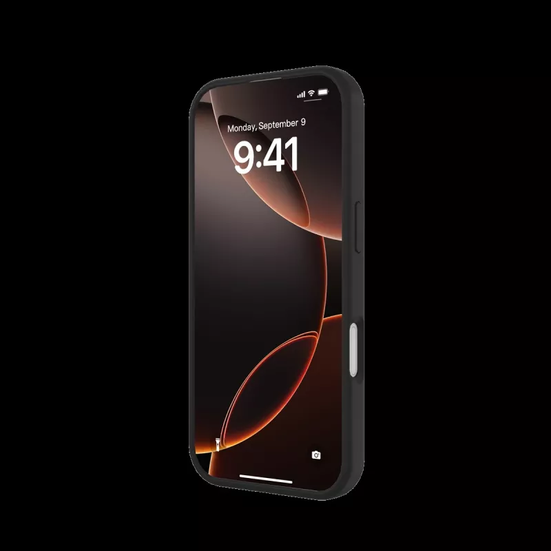 JUST MUST REGULAR DEFENSE SILICONE s MAGSAFE pre iPhone 17 čierna