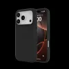 JUST MUST REGULAR DEFENSE SILICONE s MAGSAFE pre iPhone 17 Pro čierne