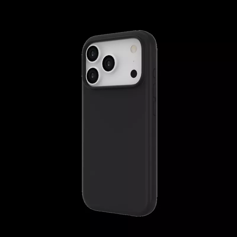 JUST MUST REGULAR DEFENSE SILICONE s MAGSAFE pre iPhone 17 Pro čierne