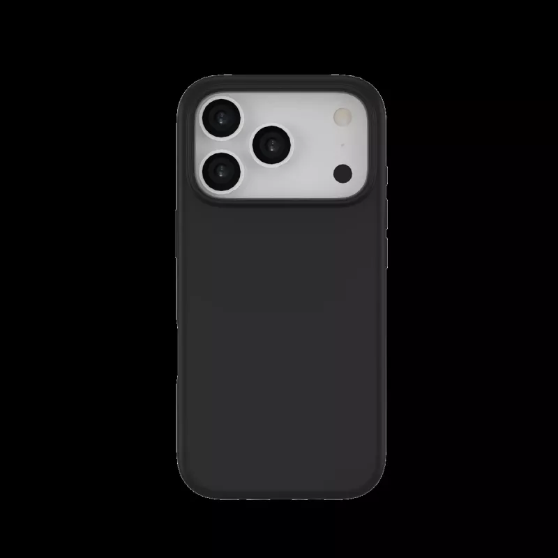JUST MUST REGULAR DEFENSE SILICONE s MAGSAFE pre iPhone 17 Pro čierne