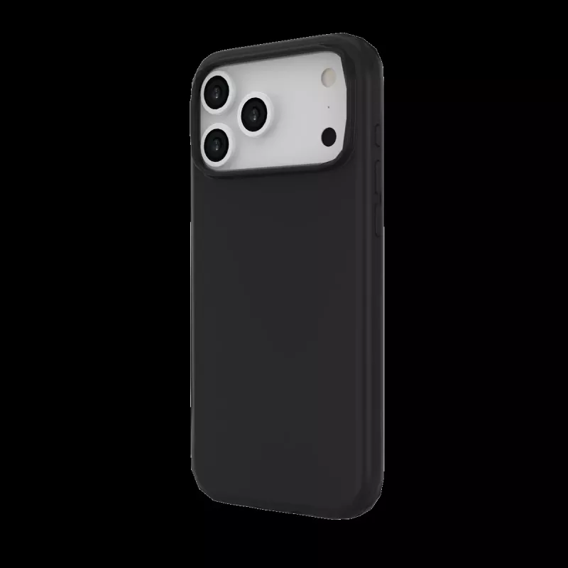 JUST MUST REGULAR DEFENSE SILICONE s MAGSAFE pre iPhone 17 Pro Max čierna