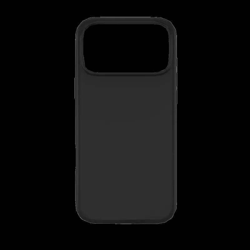 JUST MUST REGULAR DEFENSE SILICONE s MAGSAFE pre iPhone 17 Pro Max čierna