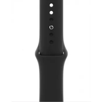 Just Must univerzálne JM Liquid Silicone puzdro pre Apple Watch remienok 42/44/45 čierne