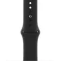 Just Must univerzálne JM Liquid Silicone puzdro pre Apple Watch remienok 42/44/45 čierne