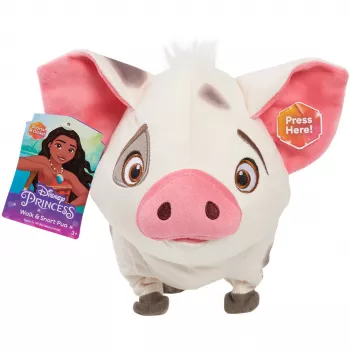 JUST PLAY Disney Moana Walk & Snort Pua interaktívna elektronická plyšová hračka