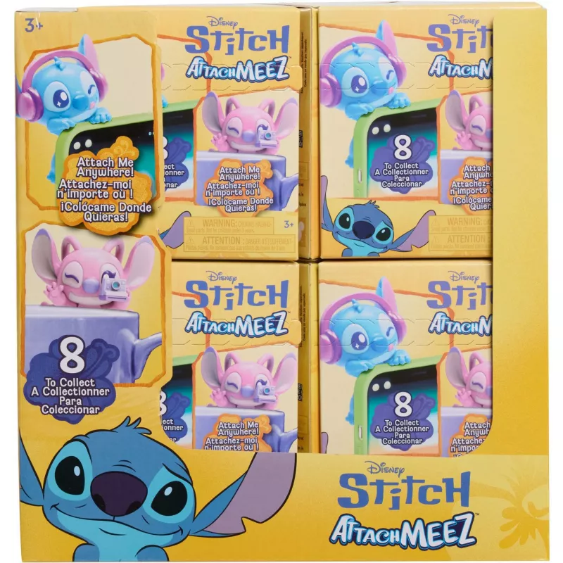 Just Play Disney Stitch Attachmeez zberateľská figúrka (náhodná)