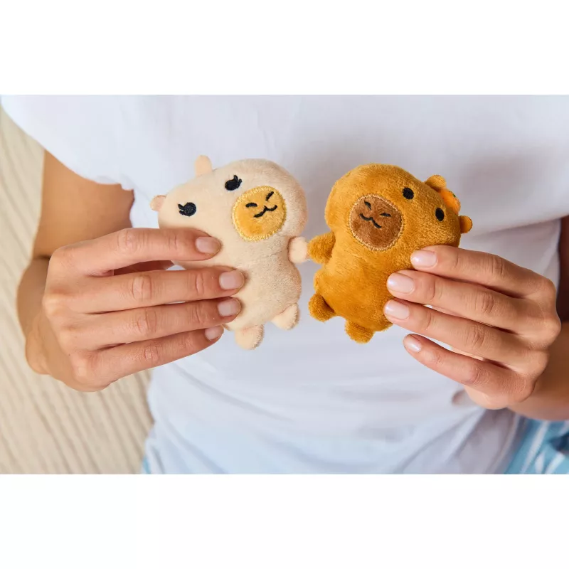JUST PLAY Emotional Support Capybaras plyšová hračka 7 palcov hnedá/tan