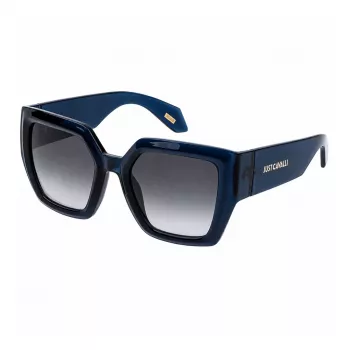 JUSTCAVALLI dámske motýlie slnečné okuliare SJC149-5307FK havana hnedý gradient 53 mm