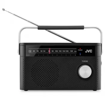 JVC prenosné rádio RA-E315B čierne