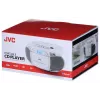 JVC RC-E451W prenosný CD prehrávač s FM/AM rádiom, AUX vstupom, Bass Boost, biela