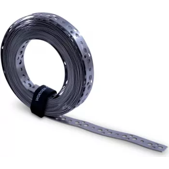 K2 Systems SIMPSON dierovaný pás 20 x 0,8 mm, 10 m rolka, pozinkovaná oceľ 2002735