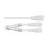 KABELMEISTER SK0877-W003 napájací rozbočovací kábel IEC C8 na 2x IEC C7, 0,3 m, čierny