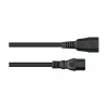 Kabelmeister SK1450-S050 IEC C14-C15 napájací kábel 5m, 10A, 250V, čierny