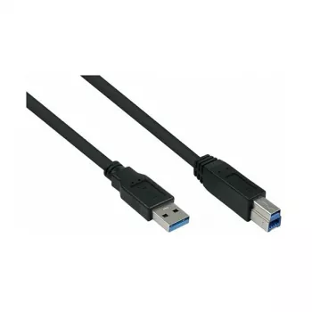 Kabelmeister USB 3.0 A-A kábel UL čierny 3m