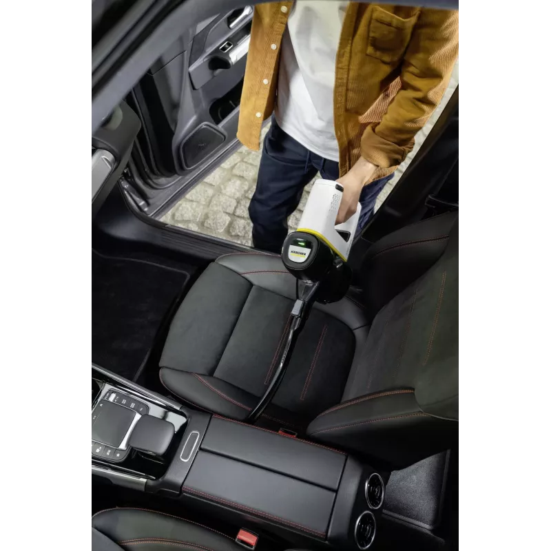 Kärcher VC 4 Cordless myHome Car akumulátorový vysávač, bez vrecka, 0,65 l objem, biela