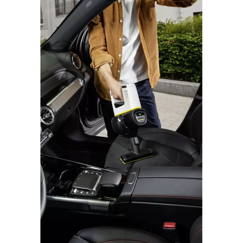 Kärcher VC 4 Cordless myHome Car akumulátorový vysávač, bez vrecka, 0,65 l objem, biela