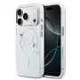 Karl Lagerfeld Apple iPhone 18 Pro Max HC MagSafe IML Clear Case s logom Karl Script transparentné