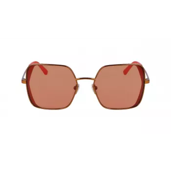 KARL LAGERFELD KL340S-800 dámske slnečné okuliare - čierny acetátový rám, sivé polykarbonátové sklá, 56 mm