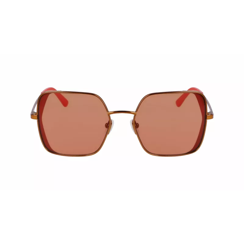 KARL LAGERFELD KL340S-800 dámske slnečné okuliare - čierny acetátový rám, sivé polykarbonátové sklá, 56 mm